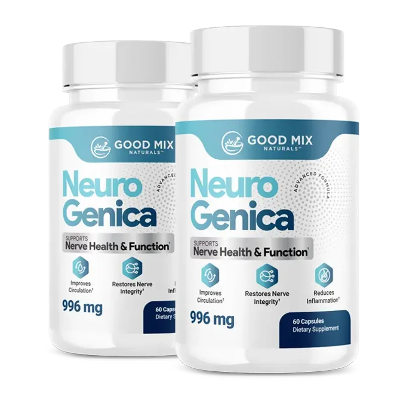 NeuroGenica Cognitive Support — 2 Bottle / 60 Day Pack