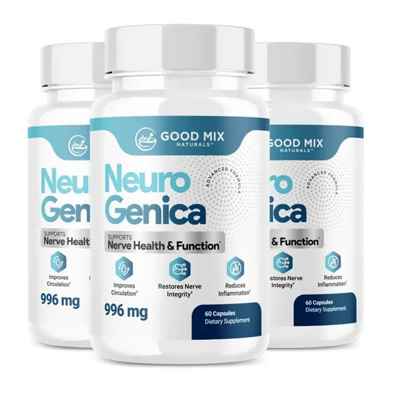 NeuroGenica Cognitive Support — 3 Bottle / 90 Day Pack