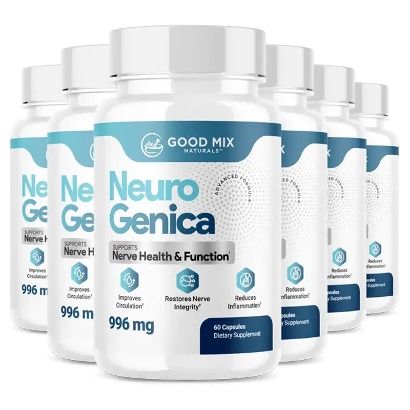 NeuroGenica Cognitive Support — 6 Bottle / 180 Day Pack